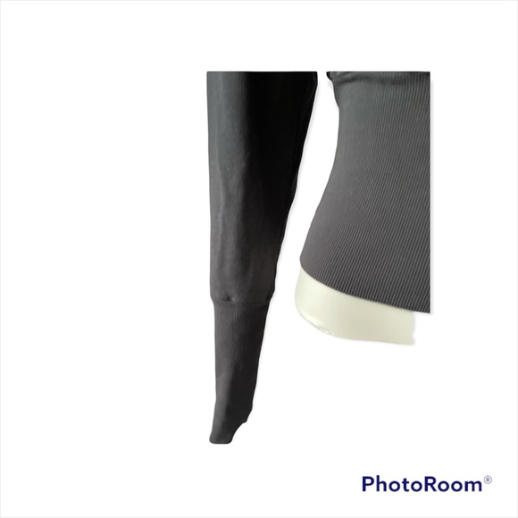 Aritzia Community Dark Grey Zip Up Sweater - X-Small - Picture 5 of 12